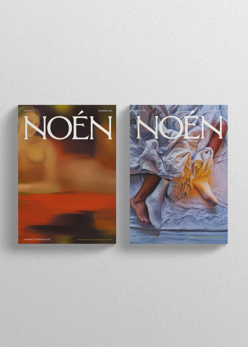 Two NOÉN magazine covers, Volume I Summer 2024
