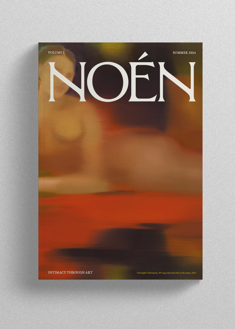 NOÉN Volume 1 cover featuring Elizabeth Glaessner, Summer 2024.