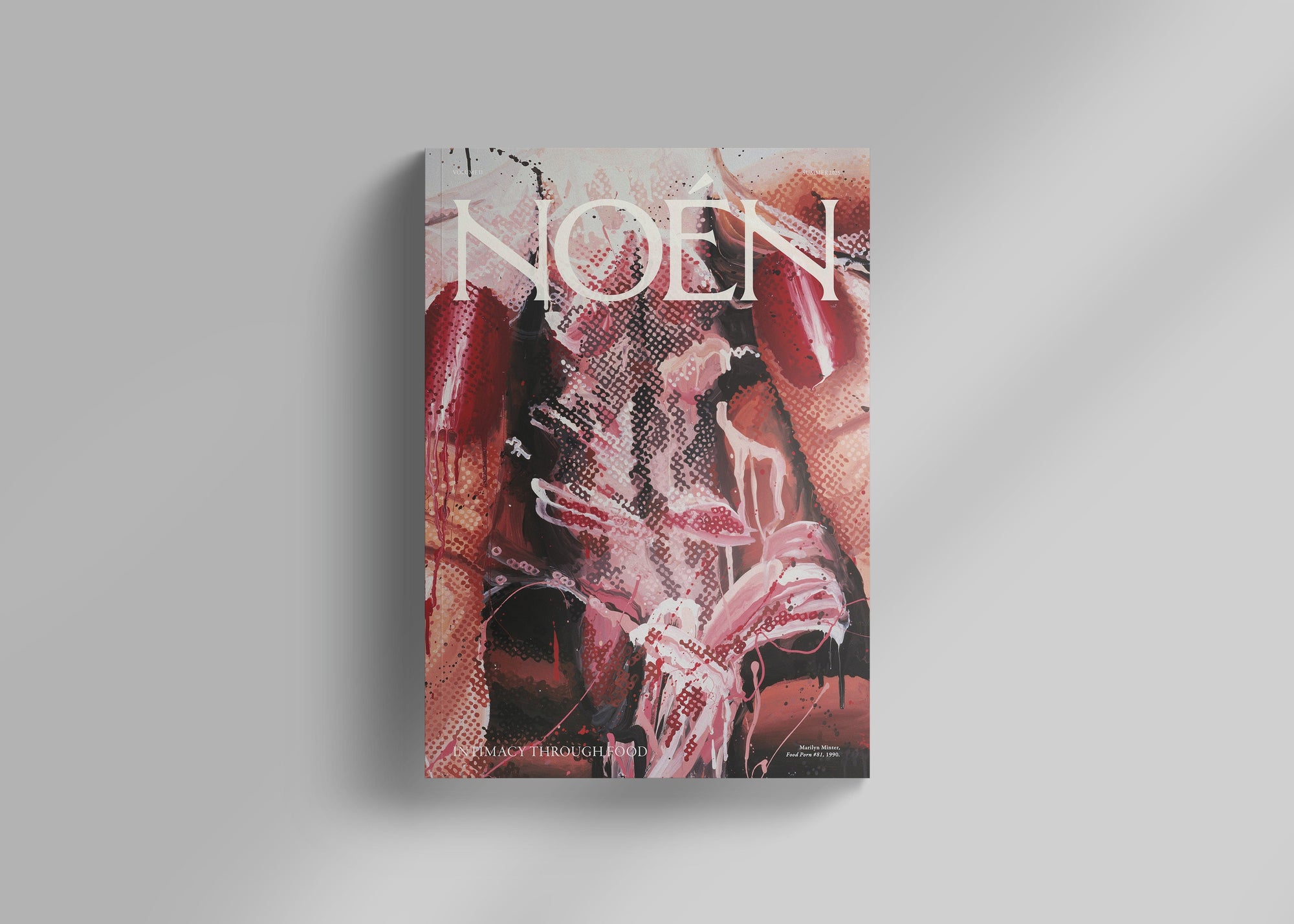 NOÉN Volume II cover featuring Marilyn Minter, Summer 2025.