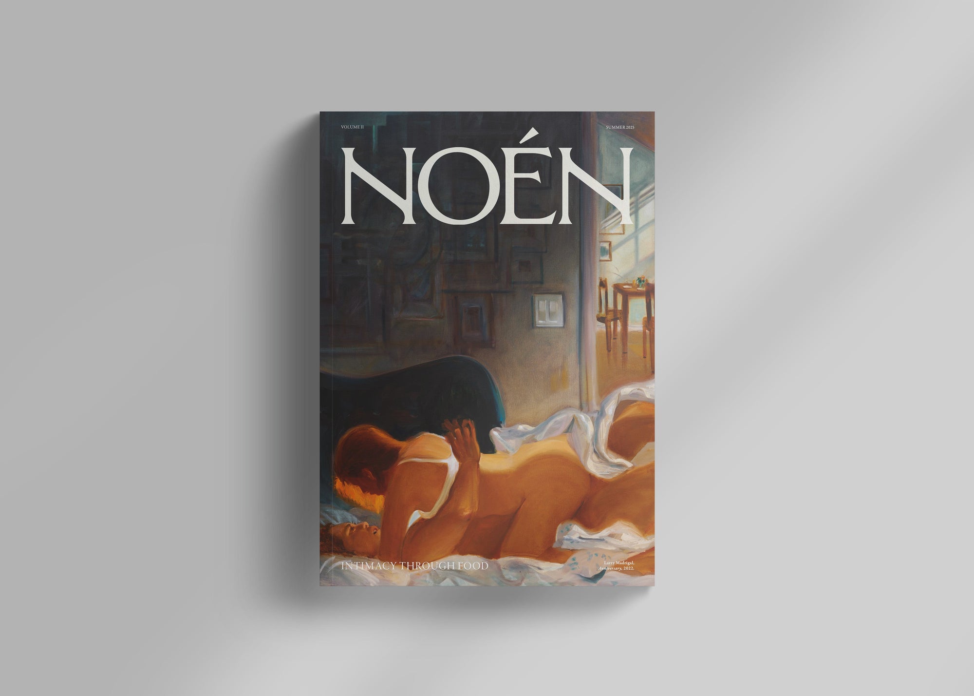 NOÉN Volume II cover featuring Larry Madrigal, Summer 2025.